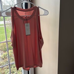 NWT Calia Draped Wedge Tank Blush Pink